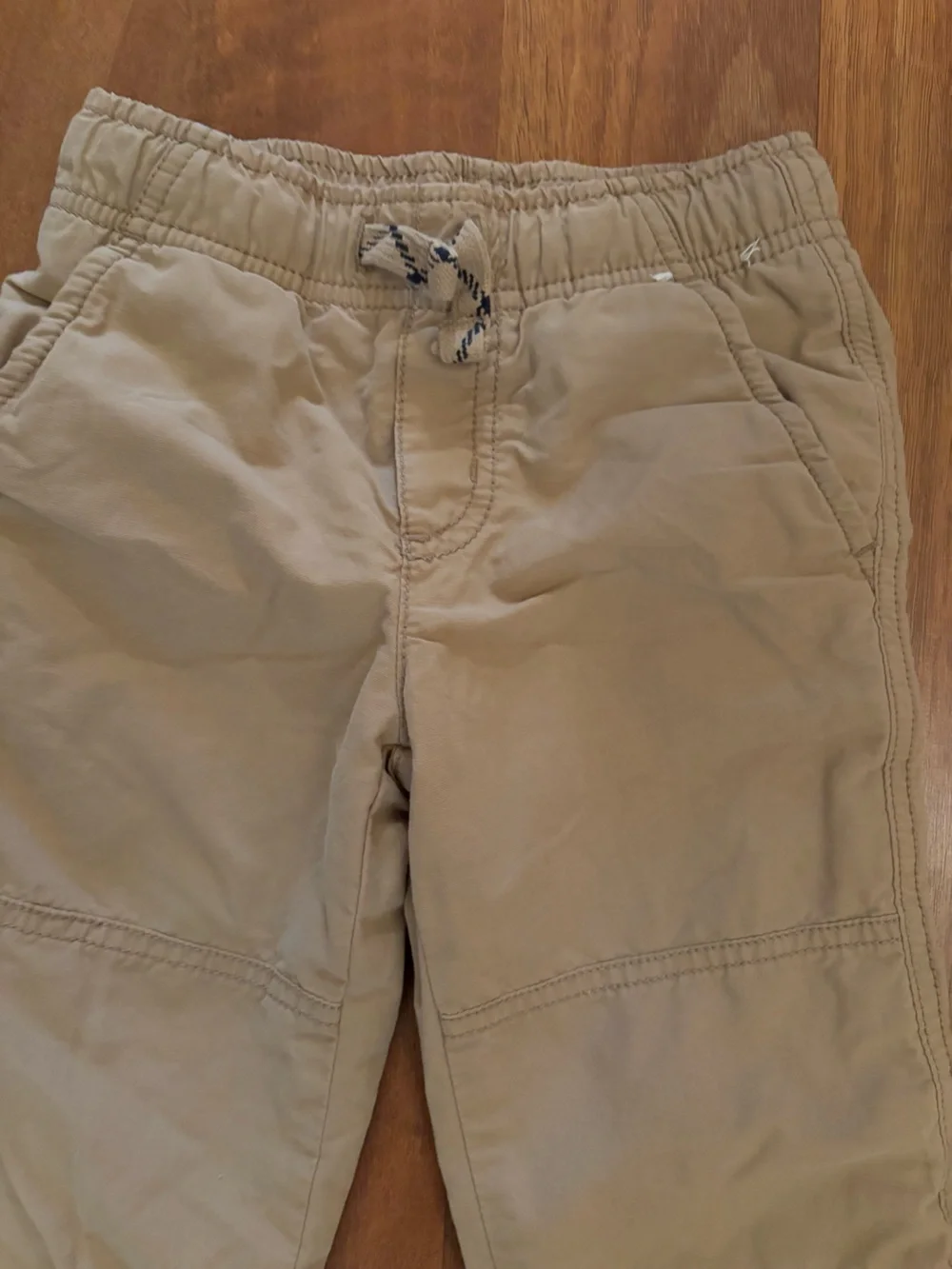 OshKosh B'gosh Navy Hoodie with Tan Fleece lined Pants Matching Set Boys 3T